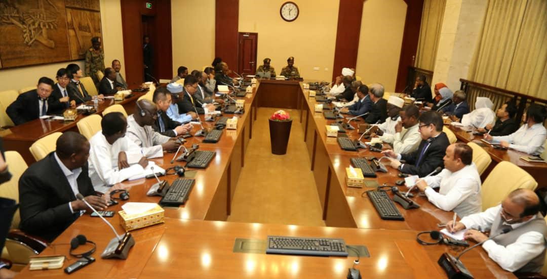 Gen. Kabbashi Briefs Asian and African Ambassadors on Developments in Sudan