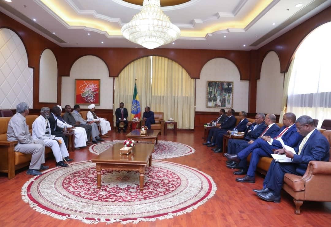Abiy Ahmed meets delegations of National Consensus and National Movement blocs