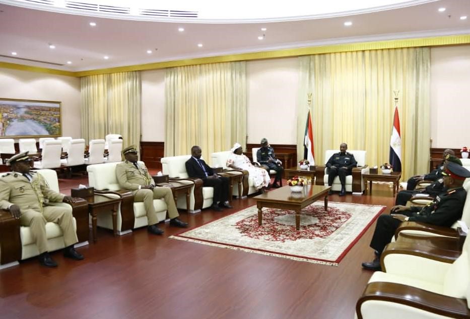 Al Burhan Affirms Partnership Partnership between Sudan and CAR
