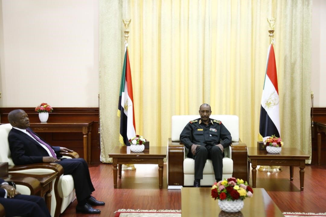 Al Burhan Stresses Firmness of Relations Between Sudan and South Africa