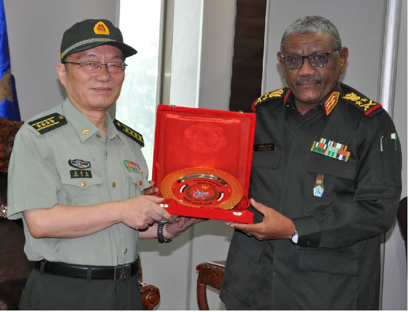 Chief of Staff Receives Chinese Military Attache
