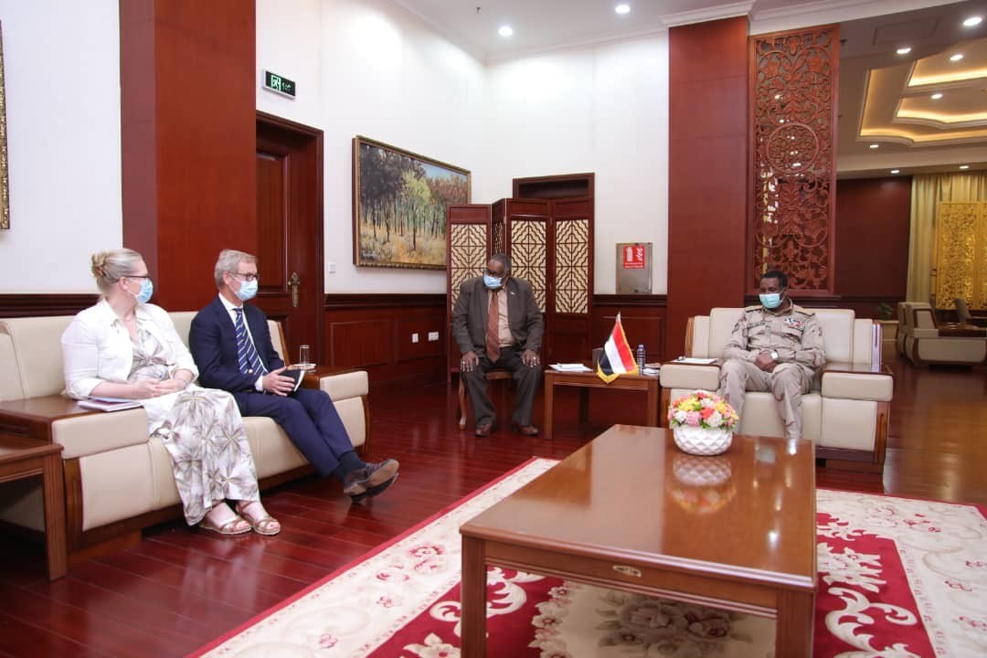 Daglo Meets Norway Special Envoy to Sudan