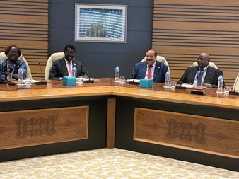 Foreign Minister Meets Deputy Foreign Minister of South Sudan Calls for Expanding Cooperation