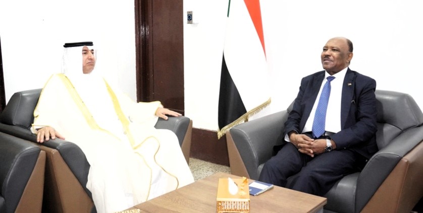 Foreign Minister Meets Kuwaiti Ambassador to Sudan