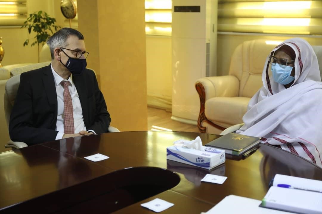 Foreign Minister Receives Head of UNITAMS Mission