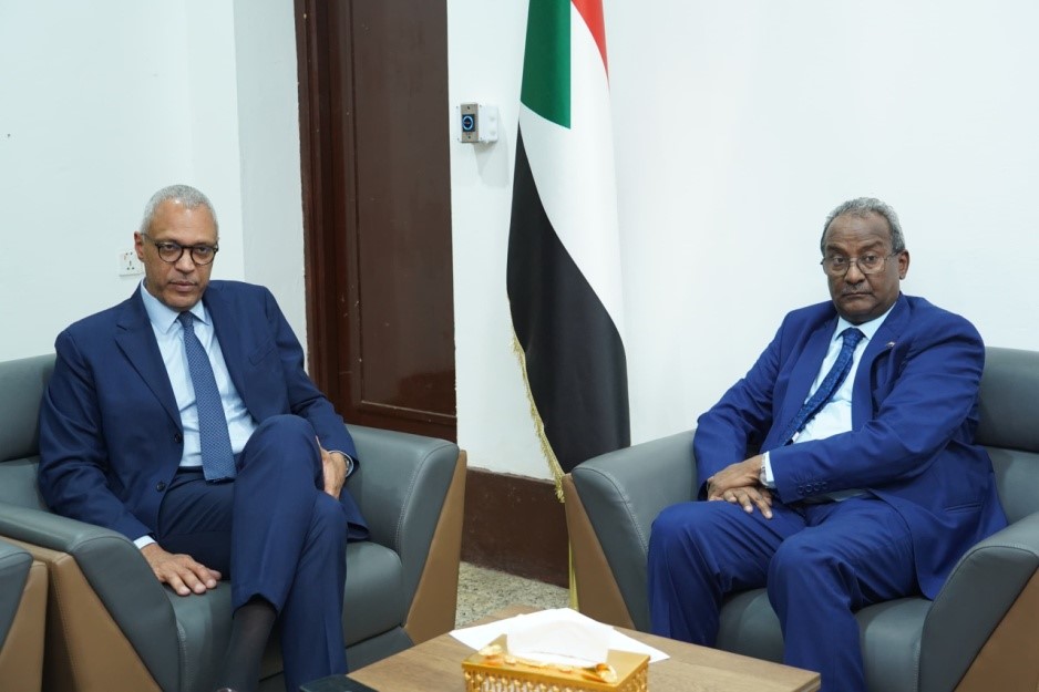 Foreign Ministrys Undersecretary receives new WFP representative in Sudan