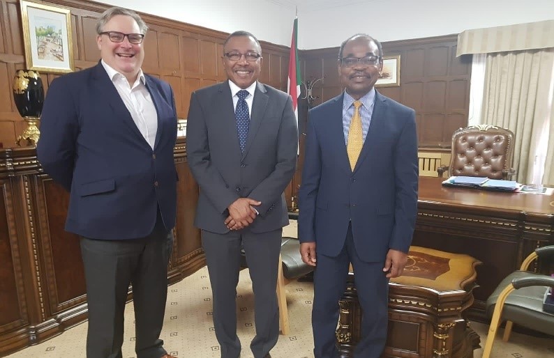 Gamar Eddin meets Minister for African affairs at British Foreign Office