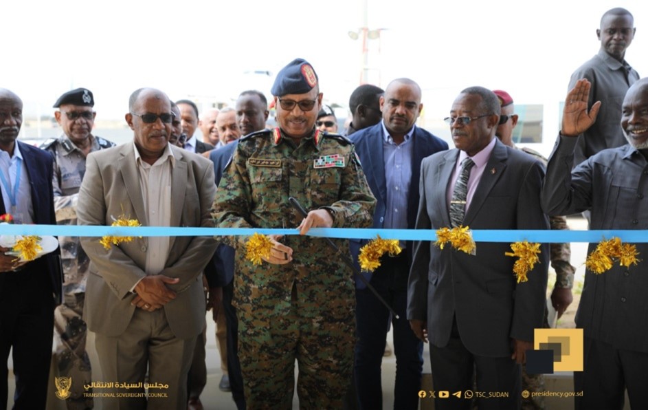 Jabir inaugurates new facilities at Portsudan International Airport