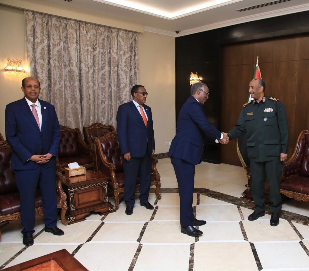 President of Sovereignty Council meets Foreign Ministers of IGAD countries
