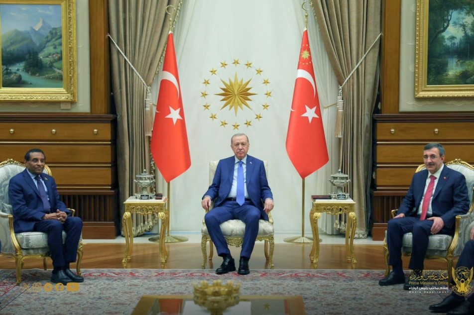 Prime Minister Turkish President in Ankara