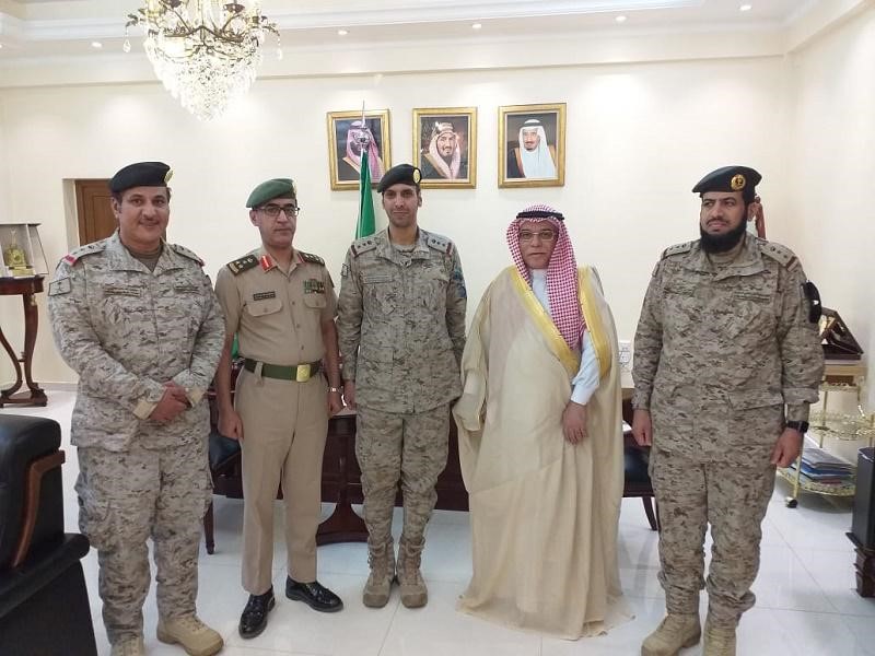 Saudi Ambassador Promotes Saudi Officers in Khartoum