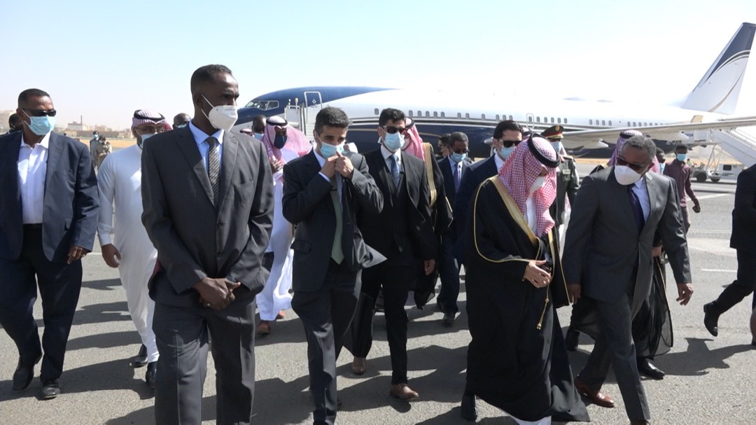 Saudi Foreign Minister in Khartoum
