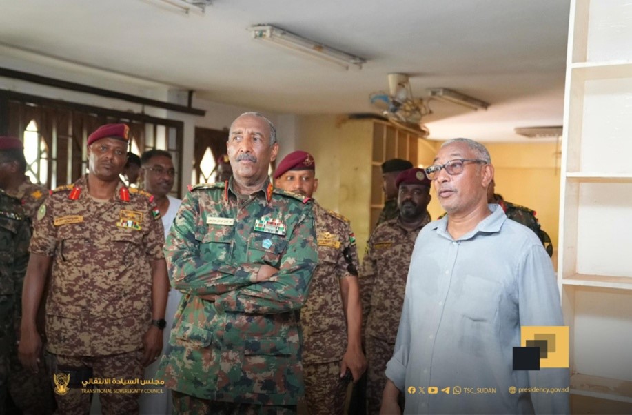 TSC President Visits National Records Sudanese Book House Sudan Radio and Television Corporation Witnesses Systematic Devastation